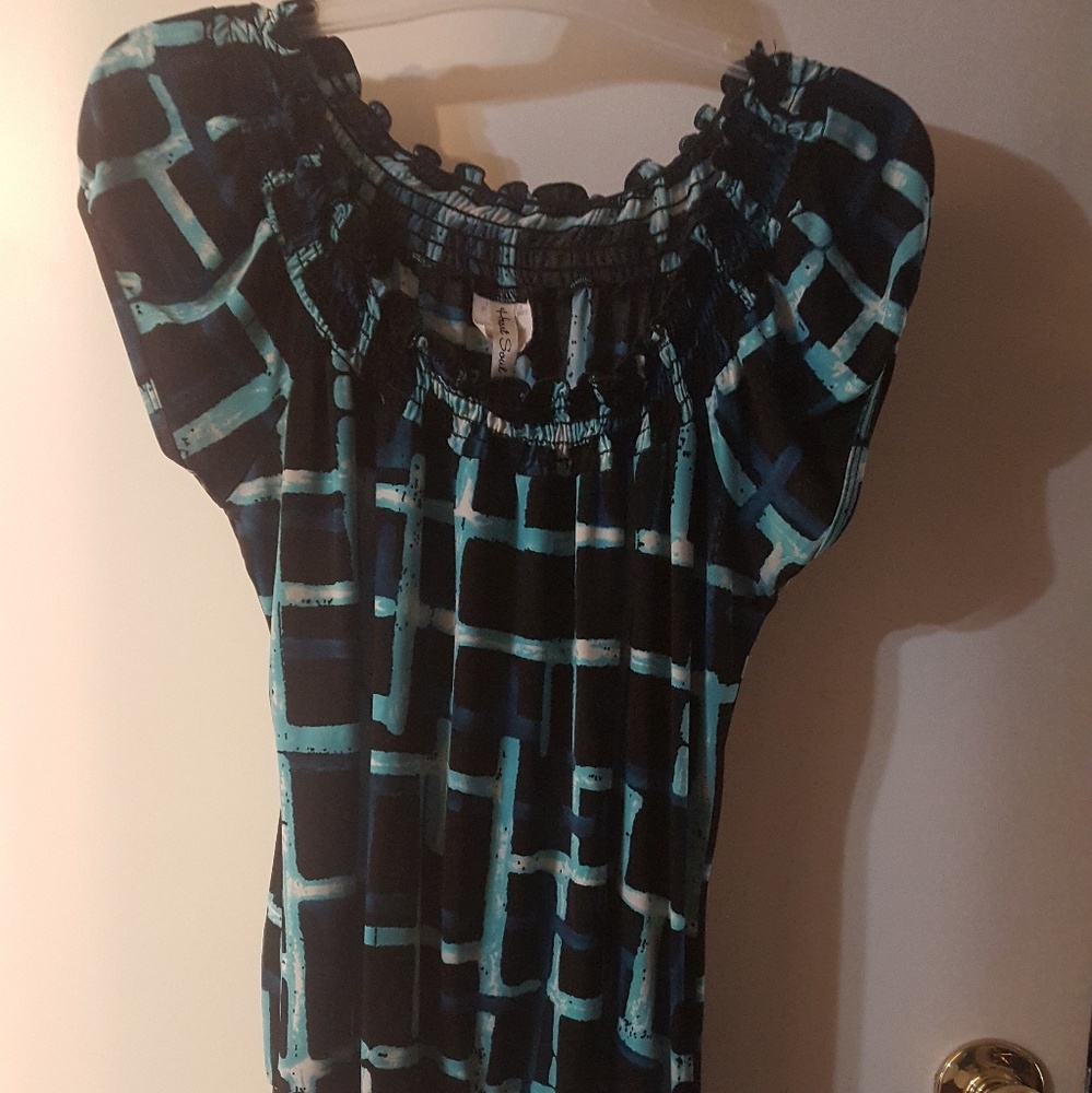 Short sleeve blouse